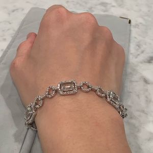 Crystal Bracelet and Earrings set